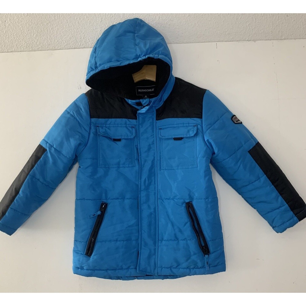 Boys ROTHSCHILD BRIGHT‎ BLUE WINTER JACKET 5/6 Medium